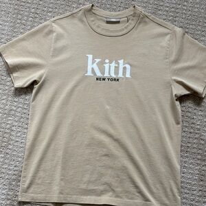 Kith Beige Graphic Tee